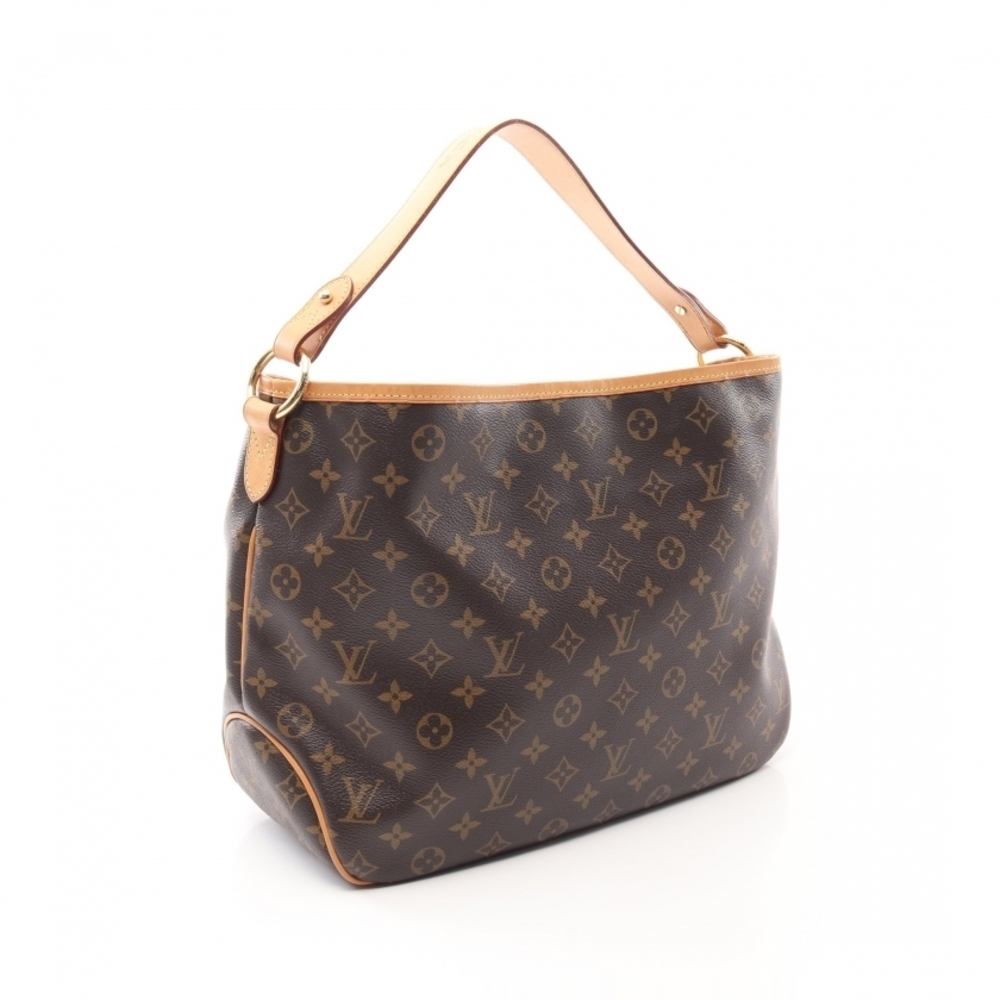 Louis Vuitton Delightful PM Monogram Shoulder Bag Brown